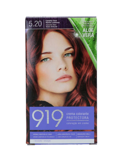 919 Kit N5.20 Castaño Claro Violeta Lum