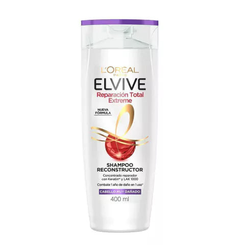 Elvive Shampoo Rep Total Extreme Cab Muy Dañ 400ML