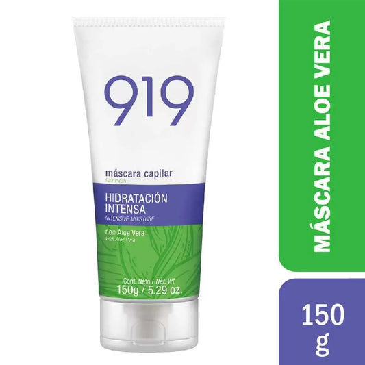 919 Mascara Capilar Hidratante con Aloe
