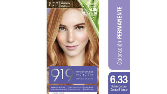 919 Kit N6.33 Rubio Oscuro Dorado Intenso