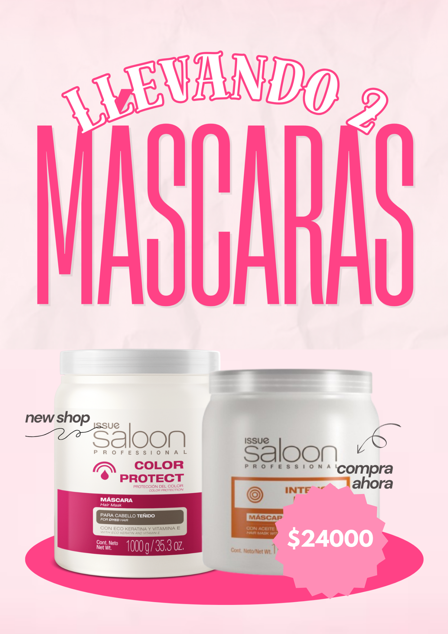 Combo Máscaras Issue Salon Professional
