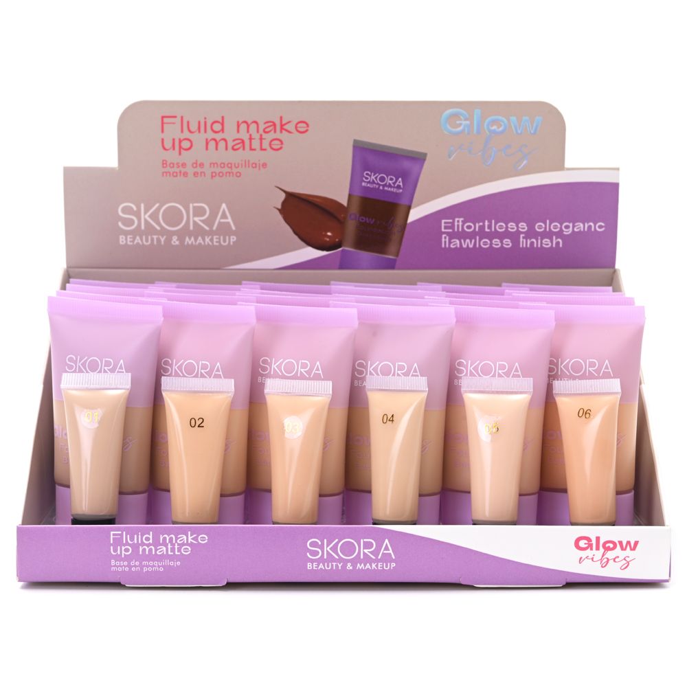 Base de Maquillaje Fluida en Pomo 30ml (39568)