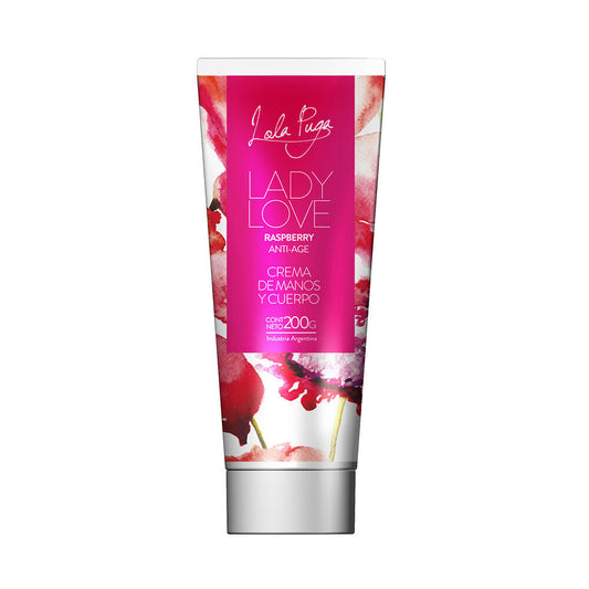 Lola Puga Crema de Manos/Cuerpo 200G RaspBerry