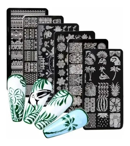 8F-063 PLACA ESTAMPAS METALICAS X 1