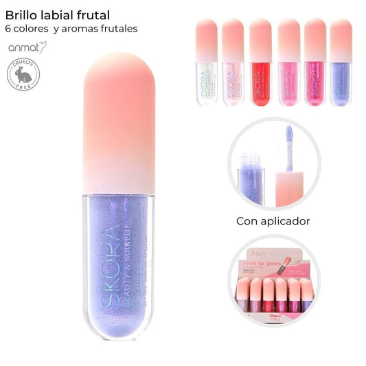 Brillo Labial 6 Colores (39598)